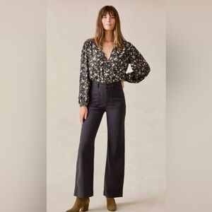 Faherty Stretch Terry Patch Pant Ankle Length